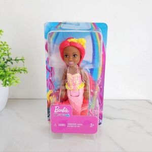 🌊 Chelsea Barbie Dreamtopia Mattel Mermaid Doll Pink Rainbow Mini 6.5" NIP/NRFB